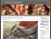 Tablet Screenshot of pizzagoon.com